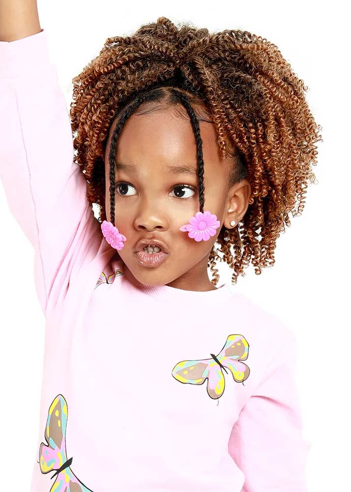 V6 Nat 4c Coily 1 pack finish crochet braid