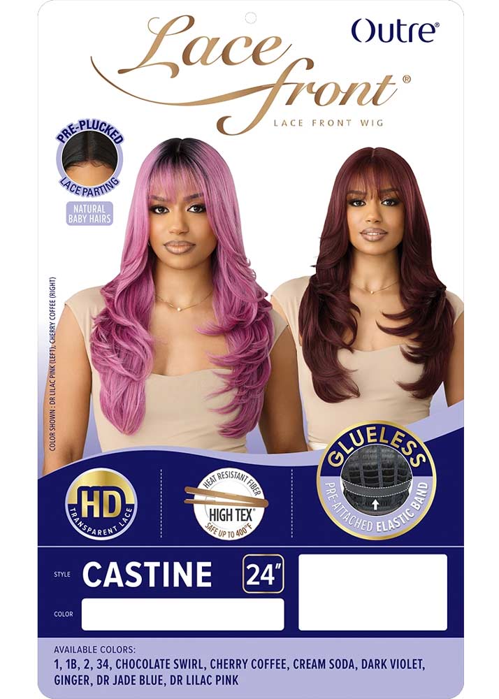 outre castine layered wig label