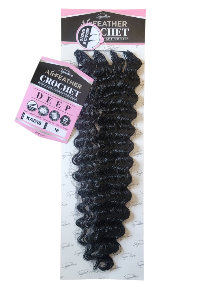 Air Feather Miracle Knots Crochet Braids 18" - DEEP