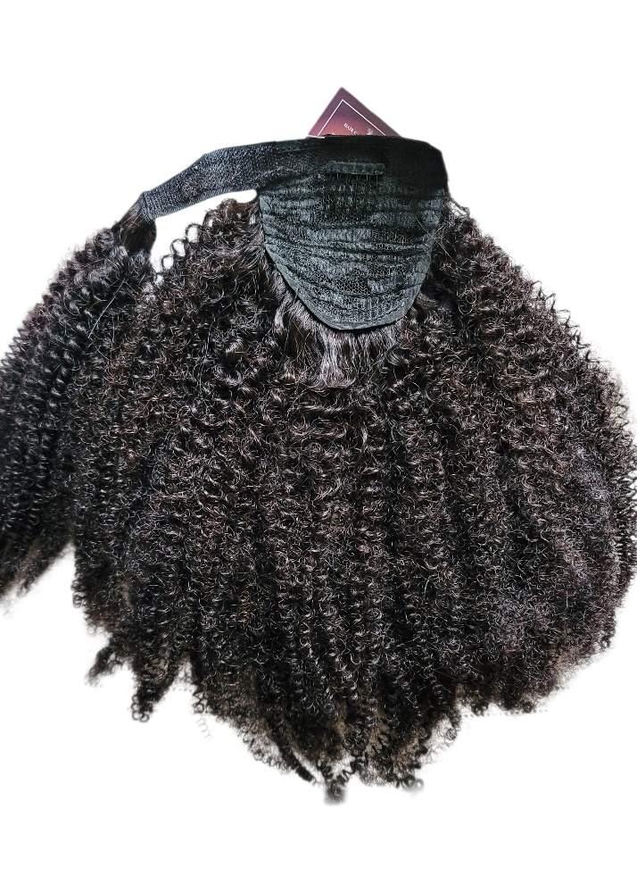 Springy Afro Kinky 24" HH Ponytail