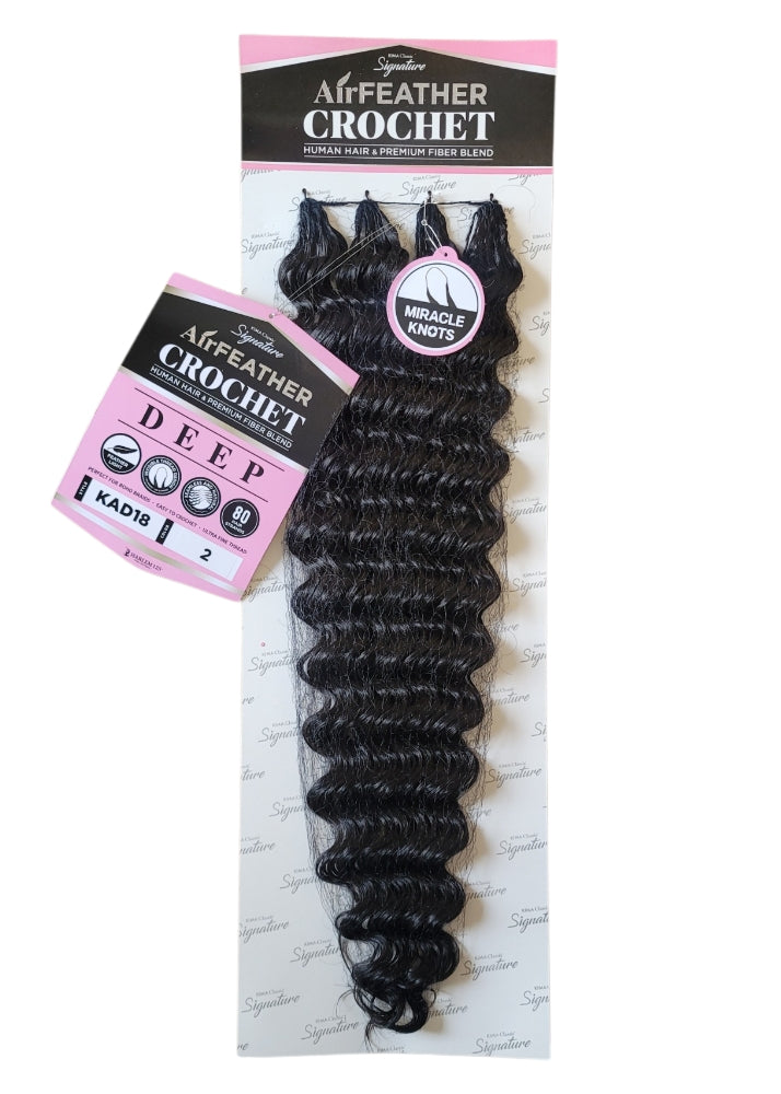 Air Feather Miracle Knots Crochet Braids 18" - DEEP