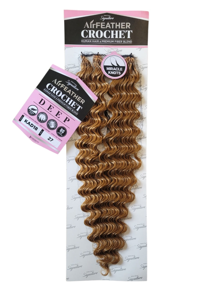 Air Feather Miracle Knots Crochet Braids 18" - DEEP