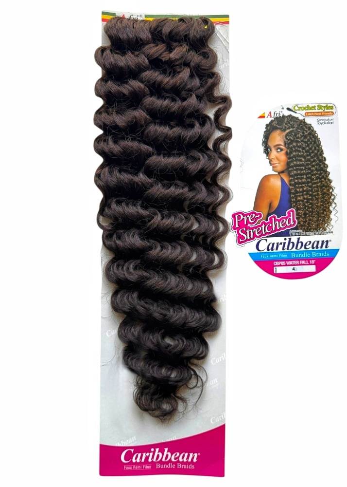 Pre Stetched Caribbean hair extensions 