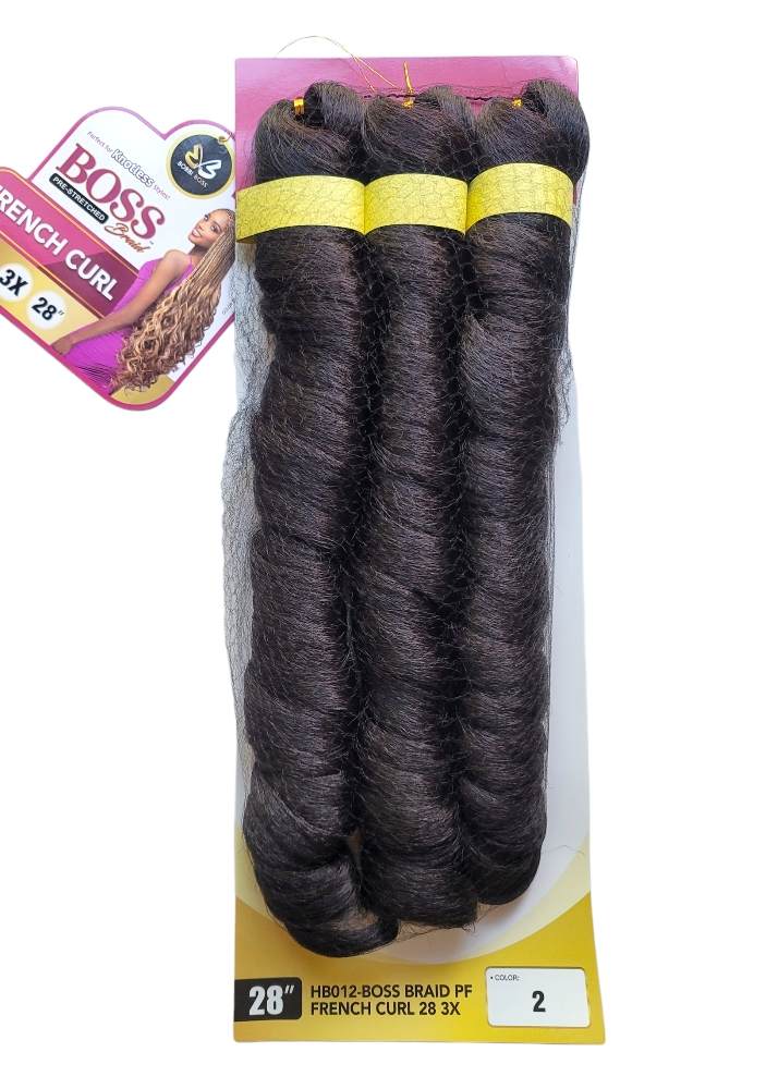 Boss Braid PF French Curl 28" 3X