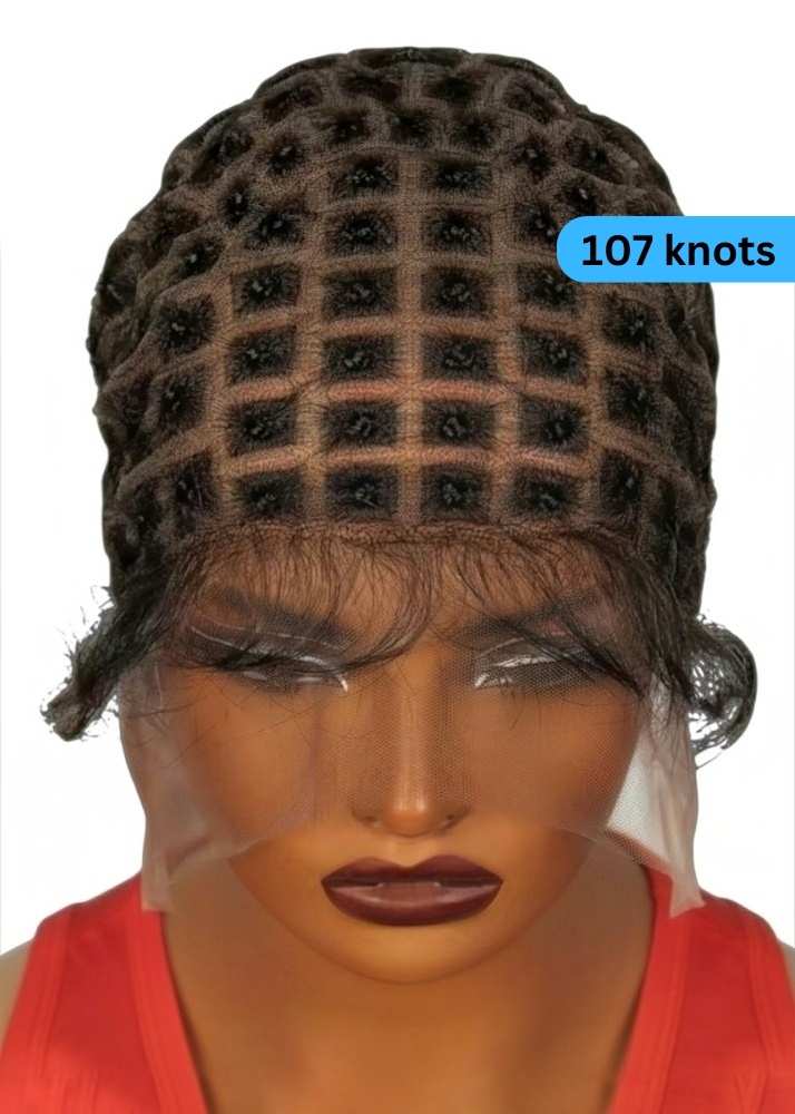 Knotted Crochet Wig Cap