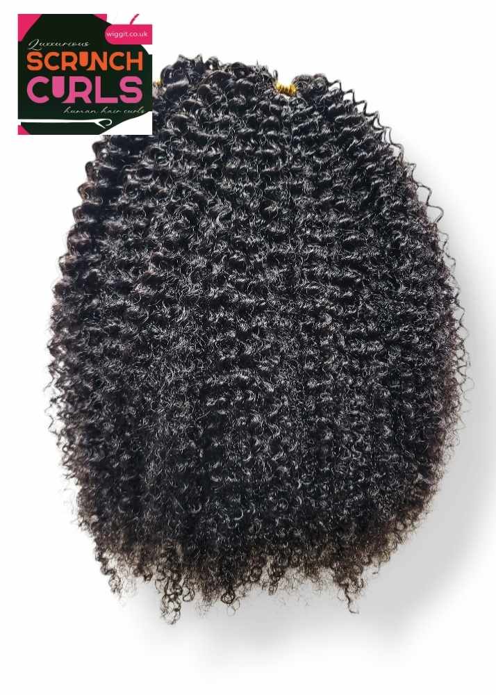 Afro Kinky 100% Human Hair Crochet Braids Miracle Knots 22"
