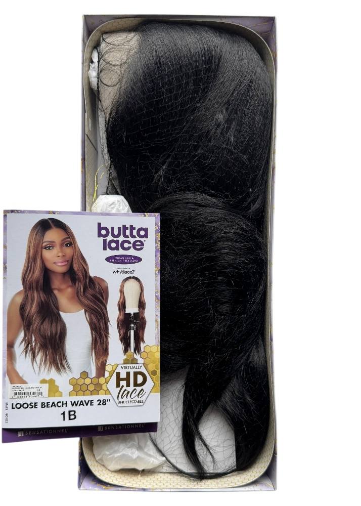 Black Butta Lace hair extensions