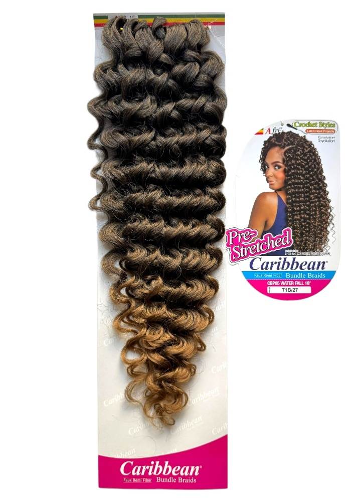 Curly ombre hair extension pack