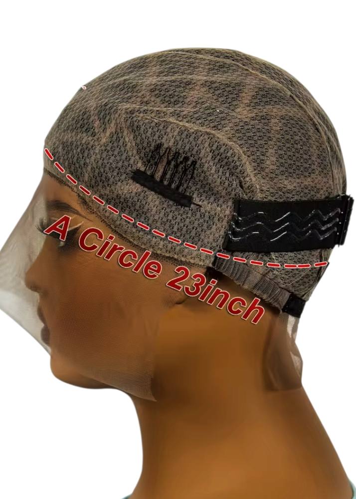 Knotted Crochet Wig Cap