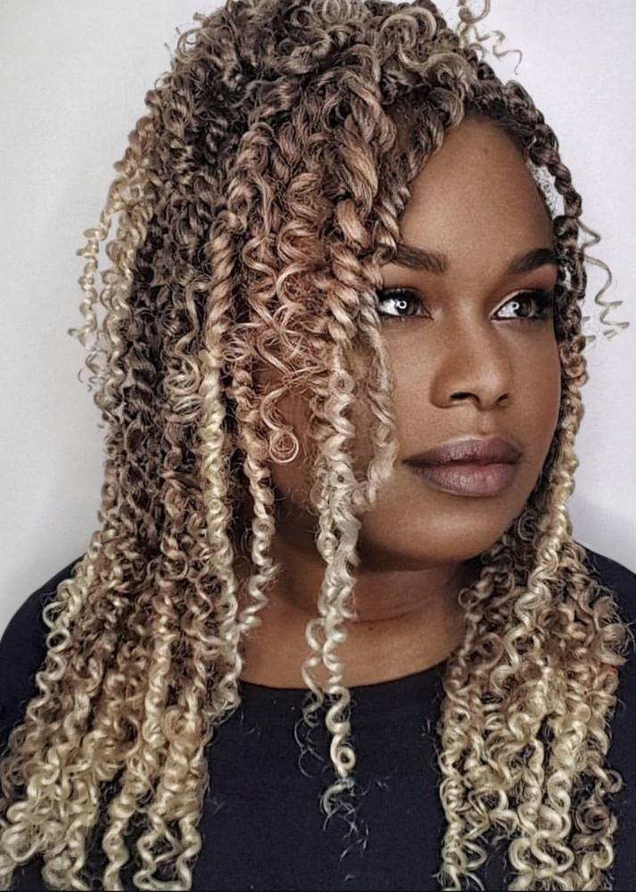 3X Boho Style Passion Twist 14" Crochet