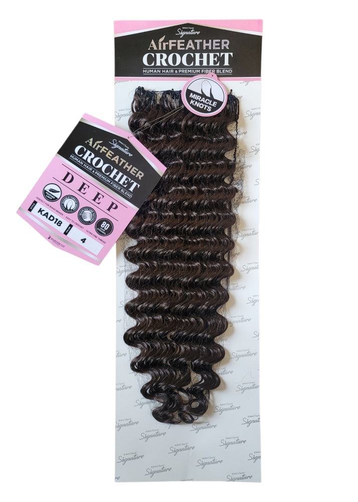 Air Feather Miracle Knots Crochet Braids 18" - DEEP