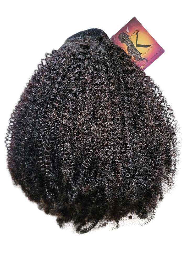 Springy Afro Kinky 24" HH Ponytail
