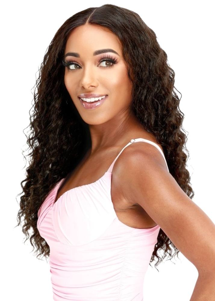 13X4 Brazilian Human hair Lace Front Wig Wet and Wavy Zury Hollywood 