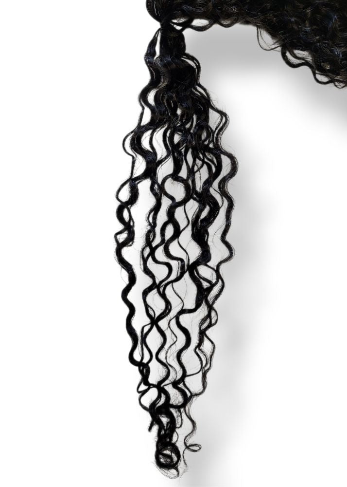 Boho Curl 100% Human Hair Crochet Braids Miracle Knots 22"
