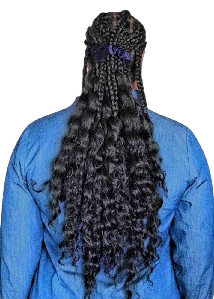 12X TZ Curly Ripple Wave 54"