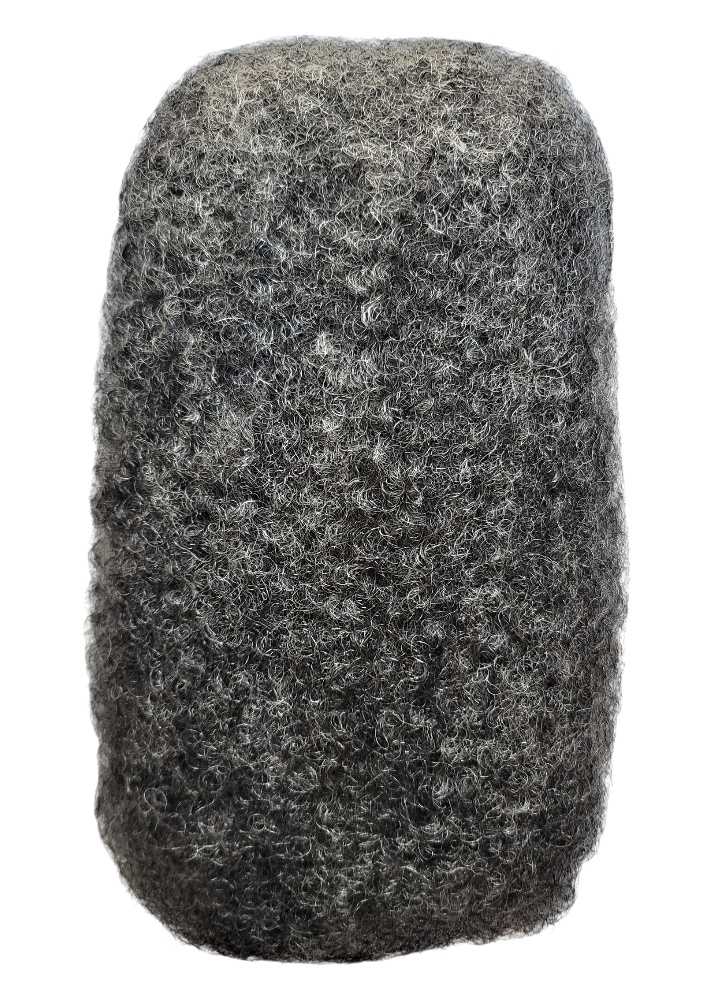 GREY - Afro Kinky Bulk 12" Human Hair