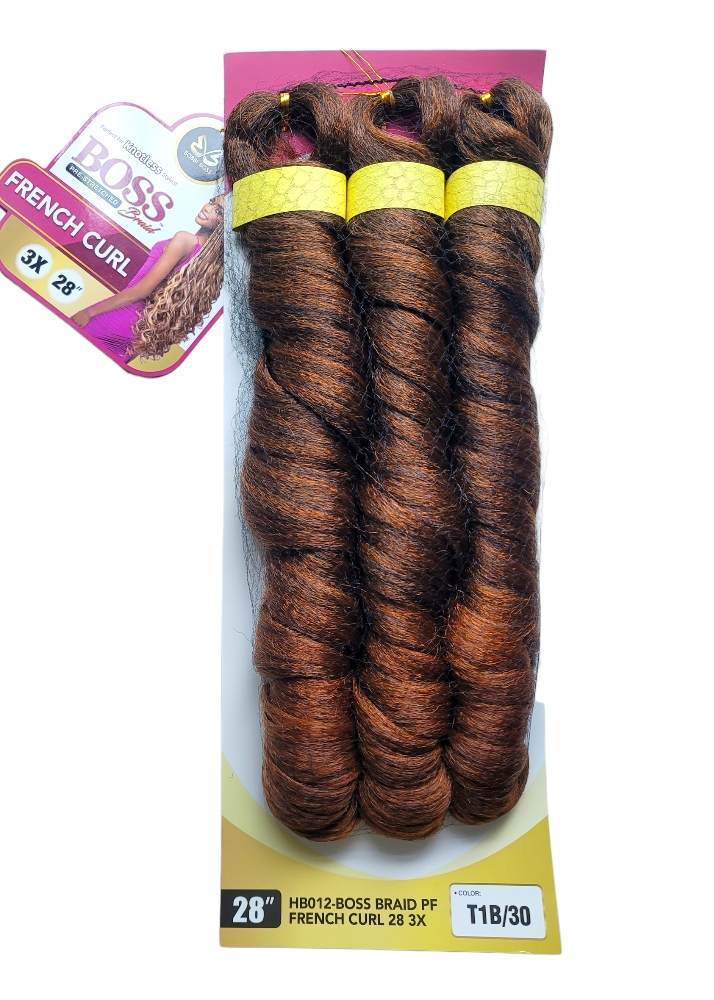 Boss Braid PF French Curl 28" 3X