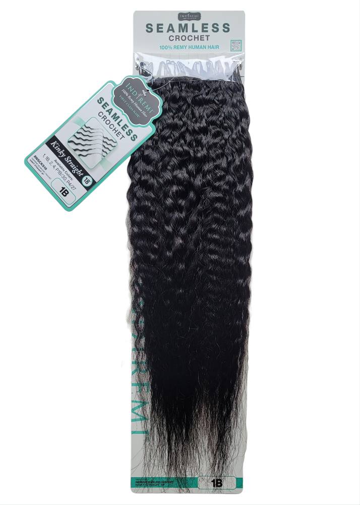 Bobbi Boss indiremi Seamless kinky straight feather crochet 