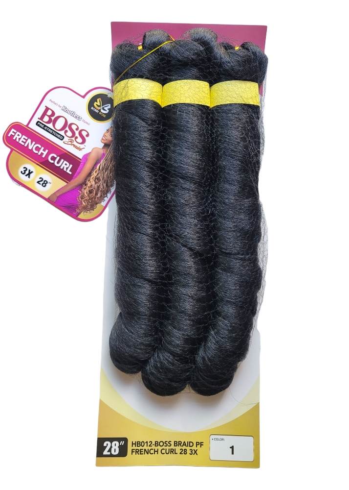Boss Braid PF French Curl 28" 3X