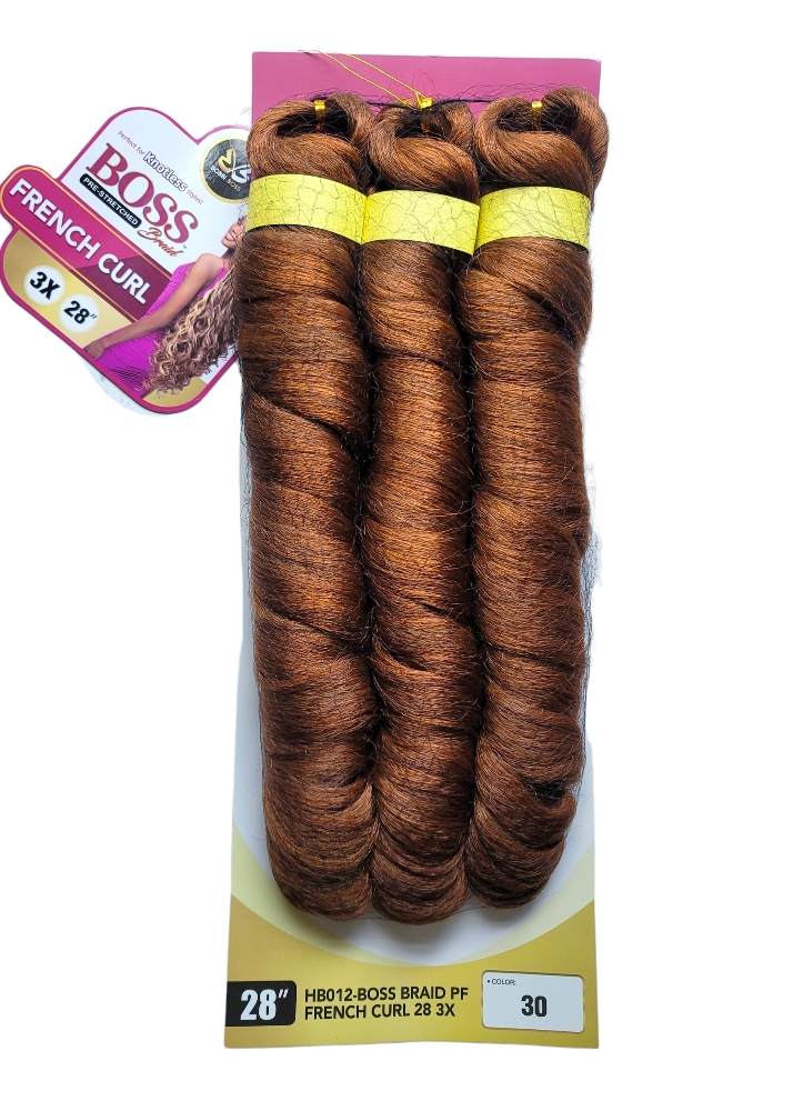 Boss Braid PF French Curl 28" 3X
