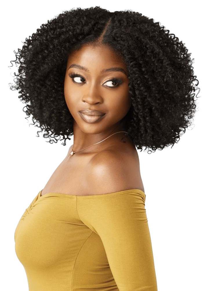 Outre Kinkysoft 3 black coily bob wig