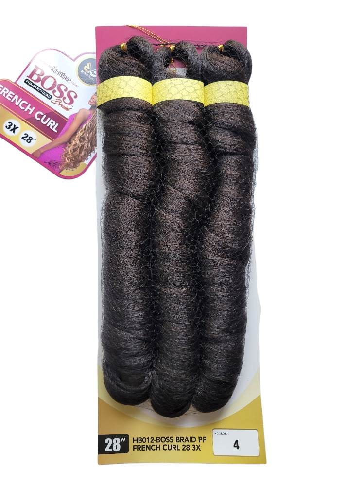 Boss Braid PF French Curl 28" 3X