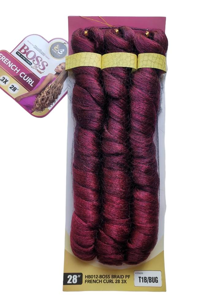 Boss Braid PF French Curl 28" 3X