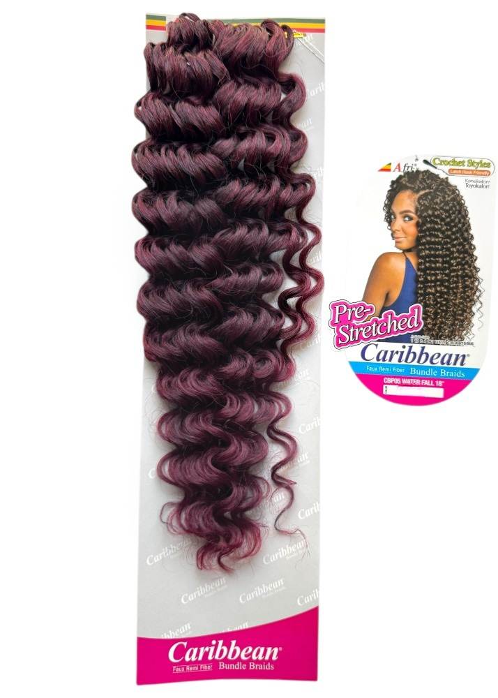 Pre Stetched Caribbean hair extensions 
