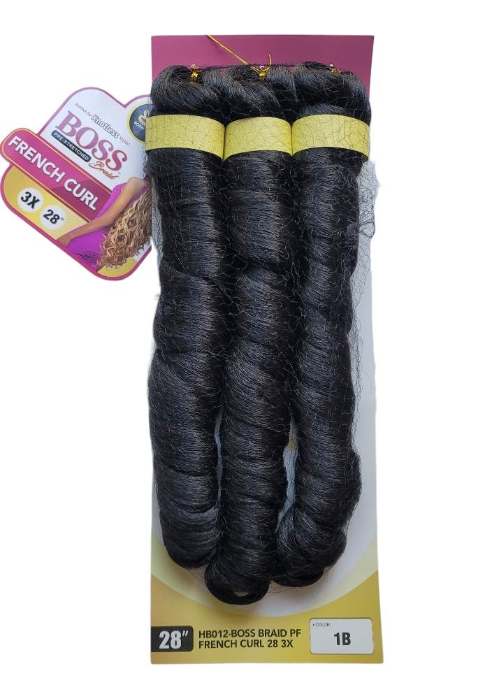 Boss Braid PF French Curl 28" 3X