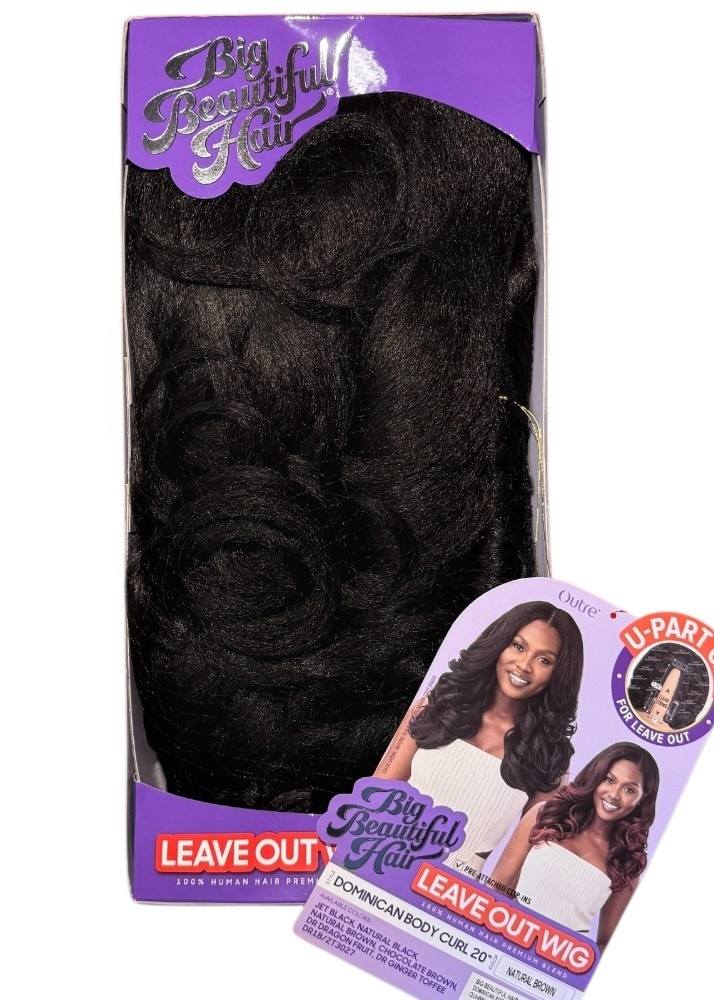 Black hair wig