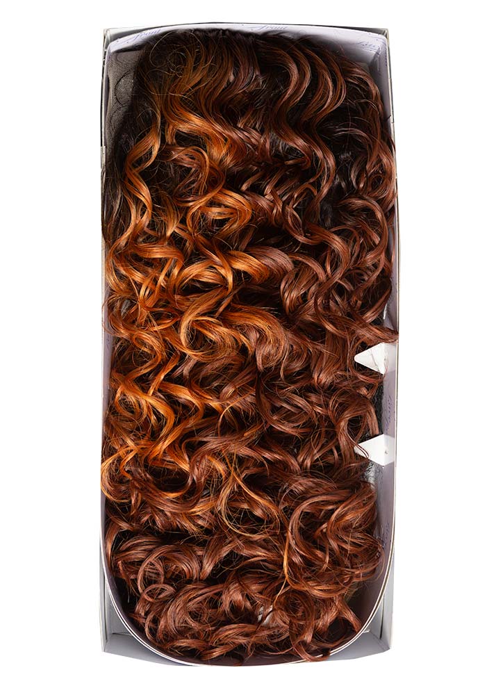 Copper Lace Front Wigs Denver DENVER Curly Transparent HD Lace