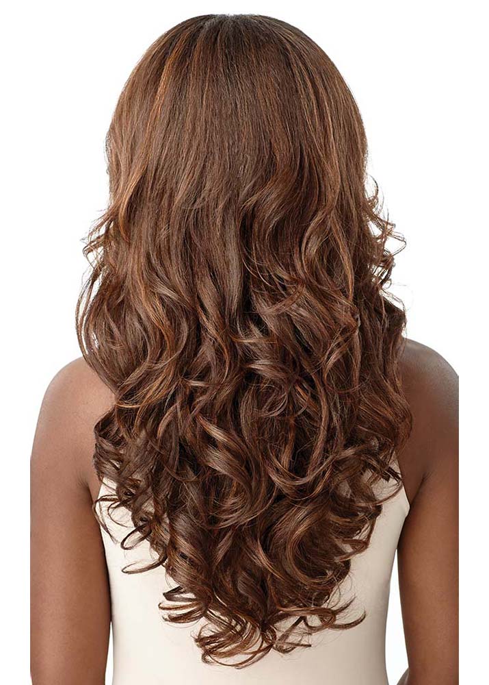 NEESHA H304 Quick Weave Yaki Texture Luxurious Half Wig Outre