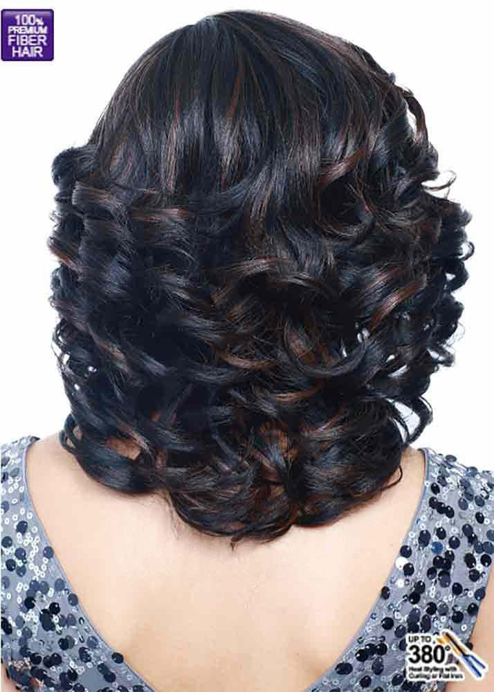 M891 Adriana Synthetic Wig Bobbi Boss UK Back
