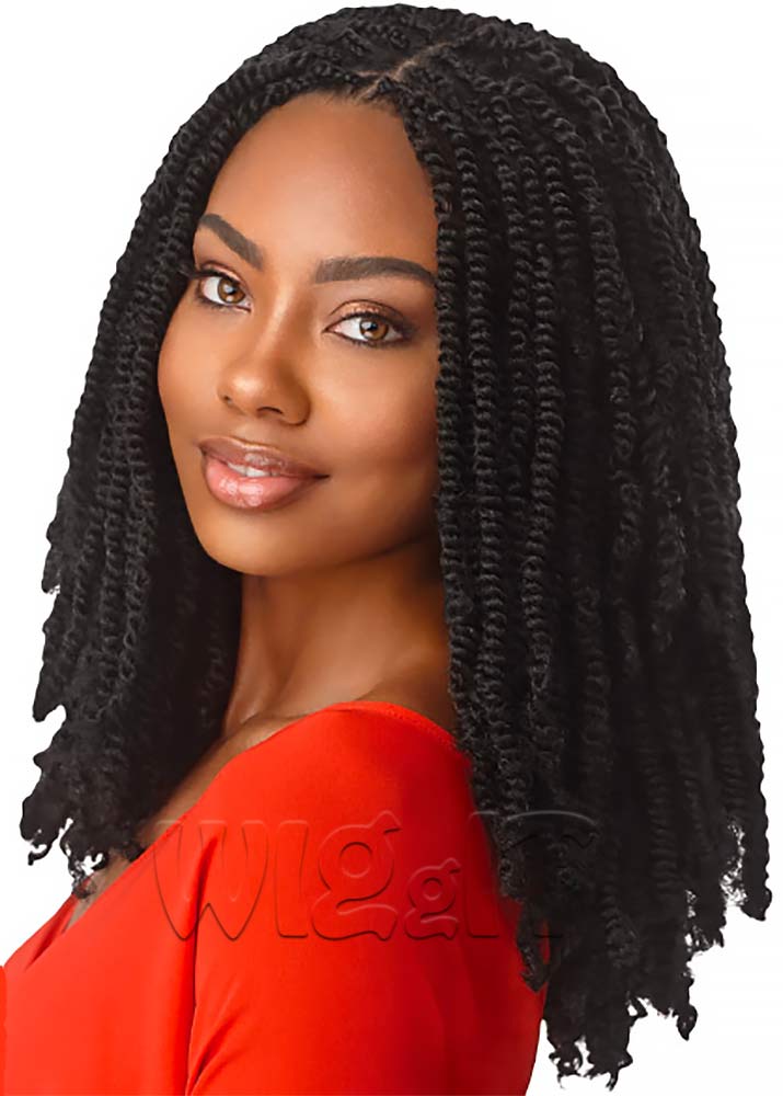 Springy Afro Twist 16 X-Pression Braiding & Crochet Hair Outre UK