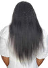 Perm Yaki Luxe Human Hair Half Wig